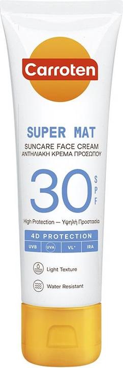 Carroten Face Super Mat Cream SPF 30 50 ml (Sonnencreme Gesicht, SPF 30, 50 ml)