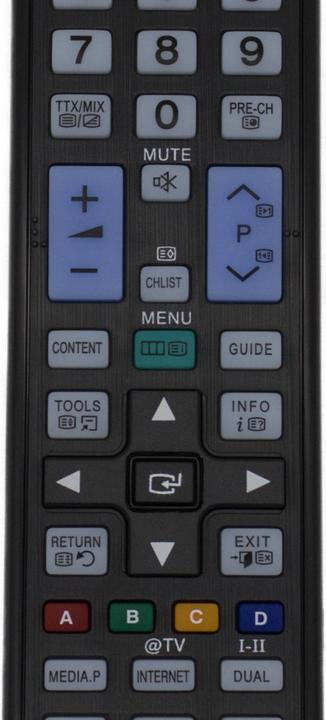 Produktbild Azurano Fernbedienung Ersatz für SAMSUNG BN59-01039A, BN5901039A für LE32C650, LE32C670, LE37C650, LE37C67 (Gerätespezifische Fernbedienung, Infrarot)