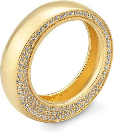 Breuning RING - BRILL. 0,515 Ct. H/si (53, 585/14 K Gold)
