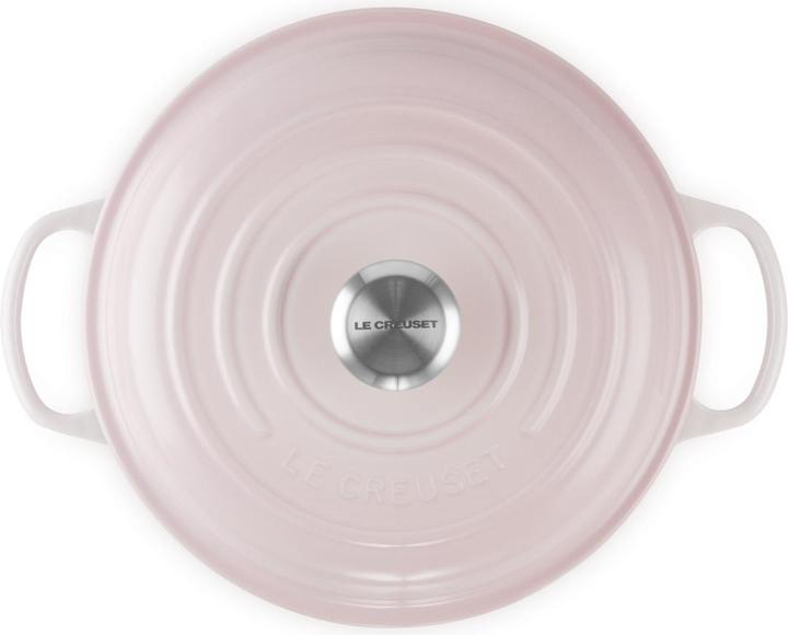 Productafbeelding Le Creuset Gourmet Professional Pot Signature Ø 26cm, rond (26 cm, Braadpan + kasserol, Gietijzer, Email)
