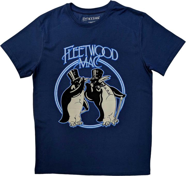 Fleetwood Mac Unisex Adult Penguins T-Shirt (XXL)