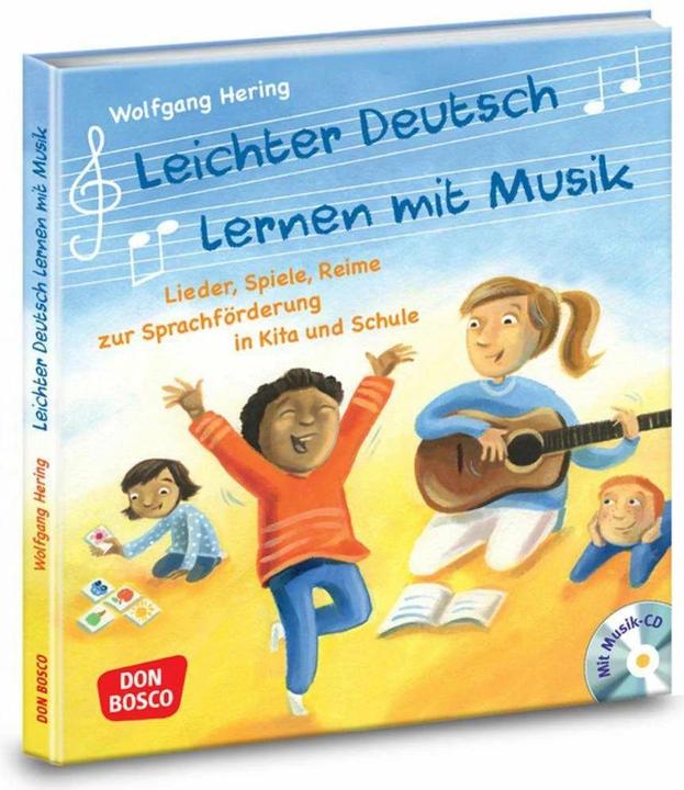 Produktbild Leichter Deutsch lernen mit Musik-CD (Deutsch, Wolfgang Hering, 2021)