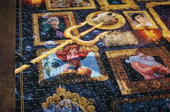 Actual product image Ravensburger Jigsaw Puzzle 1000 pieces 12000039 - Disney Villainous Ursula - The popular characters from (1000 pieces)