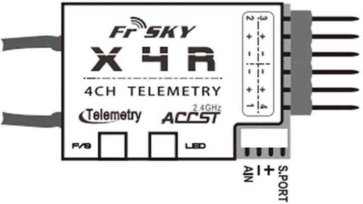 Image du produit FrSky Empfänger X4R CPPM/LBT