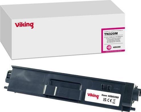 Actual product image Viking Toner cartridge Compatible Brother TN-320M Magenta