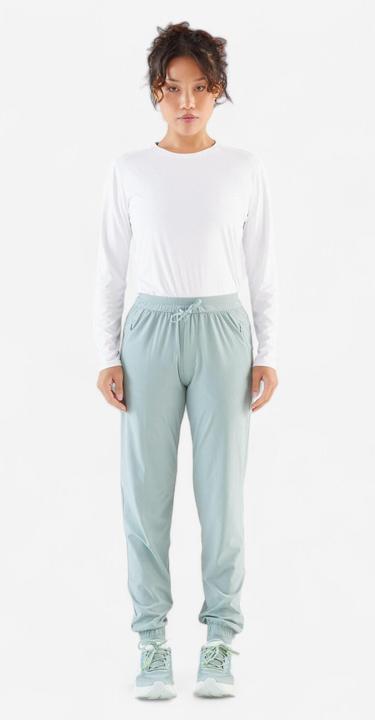 Produktbild Kalenji Women's Running Breathable Trousers-Kiprun Run 500 Dry-Green (W26/L30)