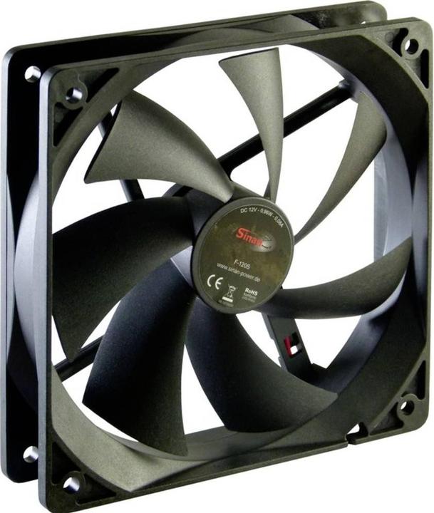 Immagine prodotto Intertech Sinan F120-S ventola per case da 120mm (120 mm, 1 x)