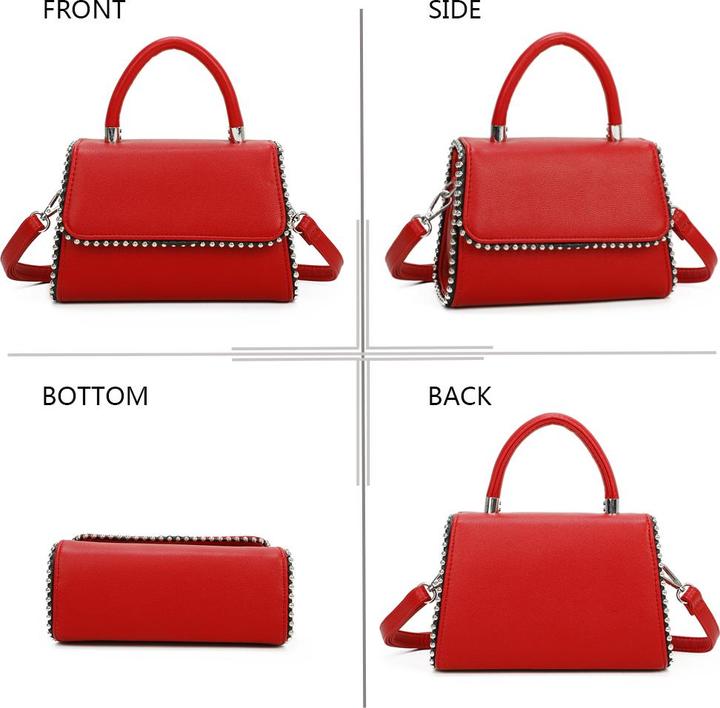 Actual product image Gallantry Elegancy handbag with studs (15 l)