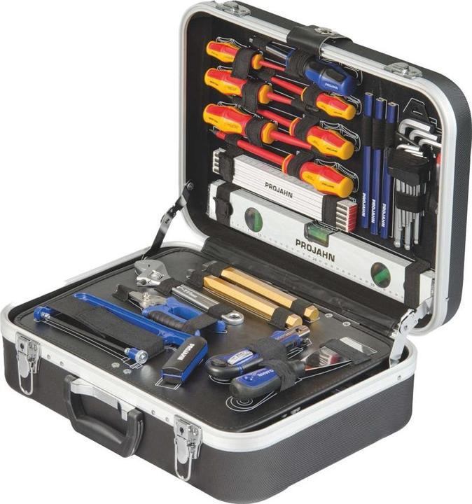 Produktbild Projahn Elektro Werkzeugkoffer metrisch 6-kant 128-tlg. (128 Teile)