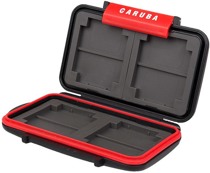 Actual product image Caruba Multi Card Case MCC 1 (4xCF + 8xSD) (Memory card cover)