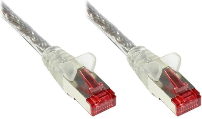 Produktbild Varia Patchkabel Cat. 6 - 0.5 m, S/FTP, PiMF, transparent (PiMF, CAT6, 0.50 m)