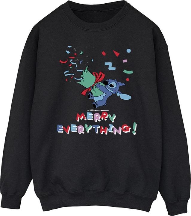 Disney Lilo And Stitch Stitch Merry Everything Sweatshirt (L)