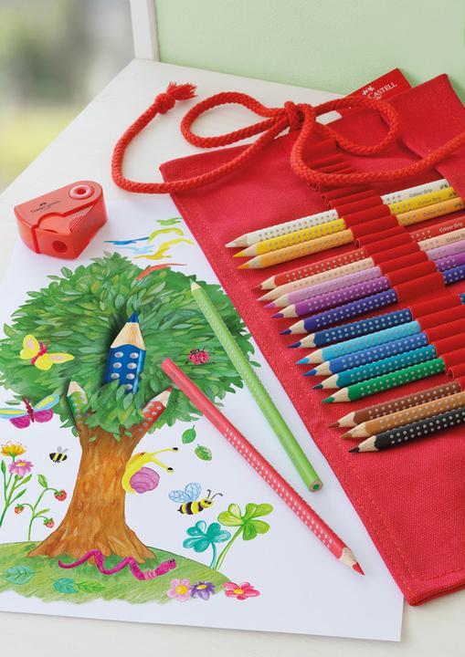 Actual product image Faber-Castell Bunstifte Grip pen roll (Sorted, 18 x)