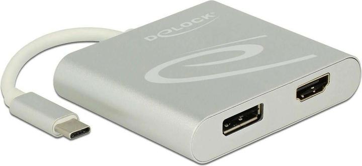 Actual product image Delock Monitor Splitter USB Type-C to HDMI & DP (DP, HDMI, 7.30 cm)