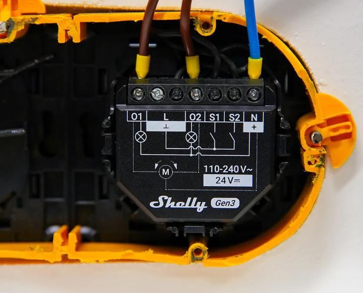 Produktbild Shelly 2PM Gen3 x4 (Schaltaktor)