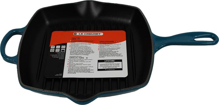 Actual product image Le Creuset Signature (26 cm, Grill pan, Cast iron, Enamel)