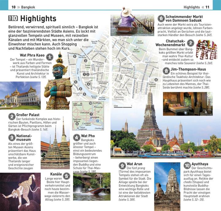 Produktbild TOP10 Reiseführer Bangkok (Deutsch, DK Verlag Reise, 2023)