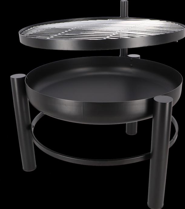 Produktbild Esschert Design Feuerschale mit Grill L (66 cm)