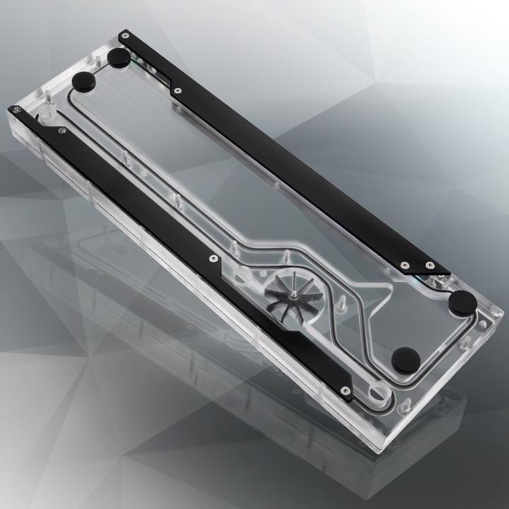 Produktbild Raijintek ACHERON 360 RBW Distro Plate - Acryl, D-RGB