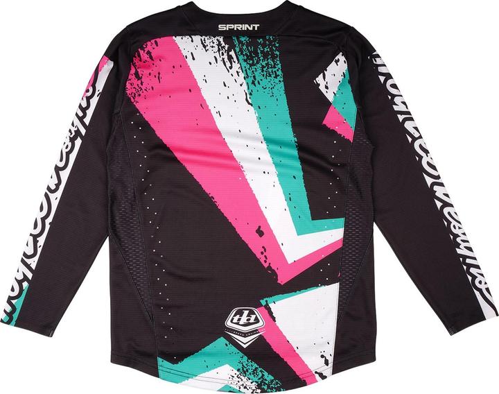 Image du produit Troy Lee Designs Sprint Jersey, Full Pull, black, youth XL (XL)