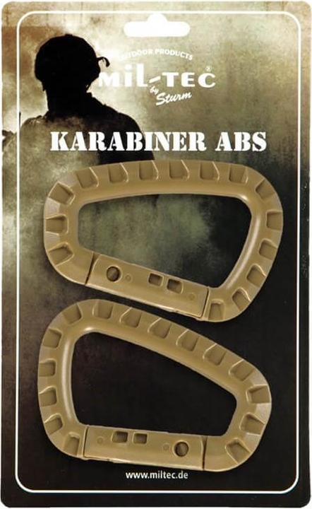 Actual product image Mil-tec ABS carabiner