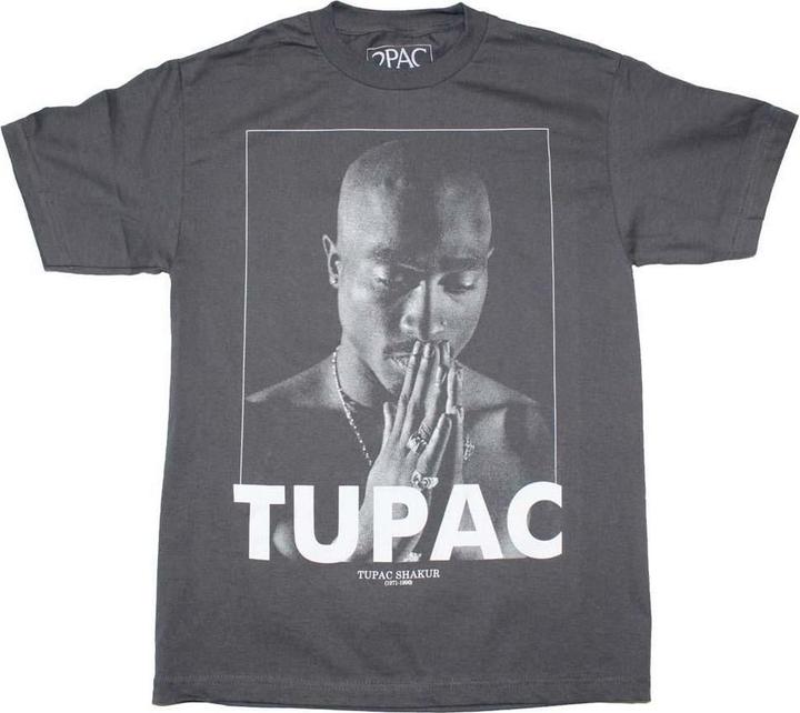 Tupac Shakur TShirt Erwachsene aus betender Baumwolle (M)