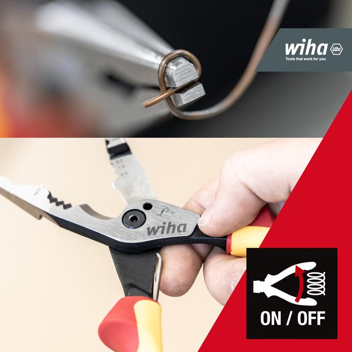 Actual product image Wiha 45705 Universal multifunction pliers 209mm (209 mm)