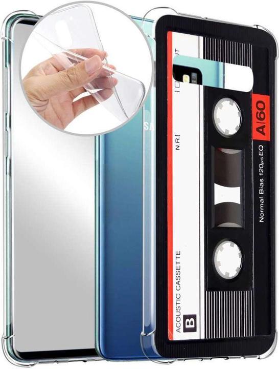 Produktbild Finoo Handyhülle Kassette Rot schwarz