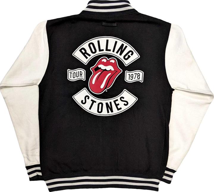 Produktbild The Rolling Stones Erwachsene Tour '78 Varsity Jacke (S)
