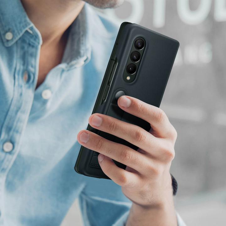 Produktbild Samsung Leather Flip Cover (Samsung Galaxy Z Fold3)