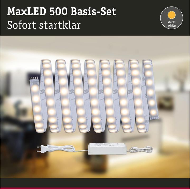 Produktbild Paulmann MaxLED 500 Stripe Set (Warmweiss, 300 cm, Indoor)