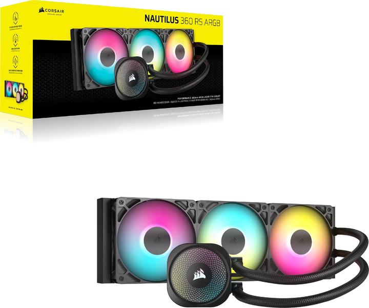 Actual product image Corsair Nautilus 360 RS ARGB