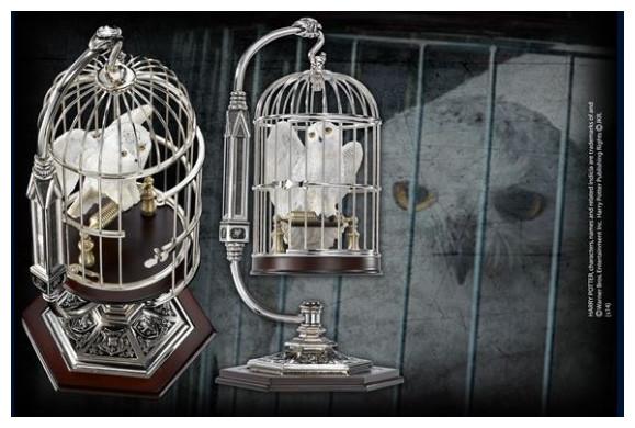 Image du produit Noble Collection Harry Potter Miniature Hedwig en cage