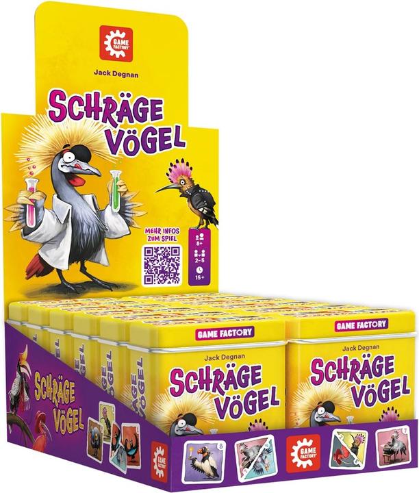 Actual product image Game Factory Weird birds (German)