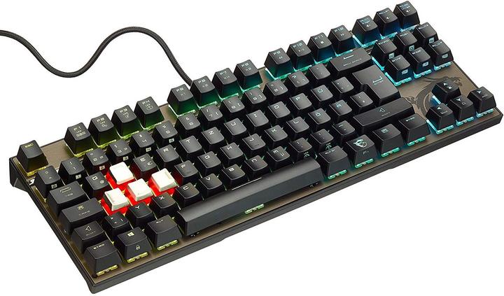 Actual product image MSI Vigor GK70 Red (DE, Cable)