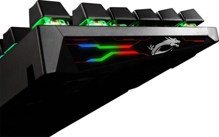 Actual product image MSI Vigor GK70 Red (DE, Cable)