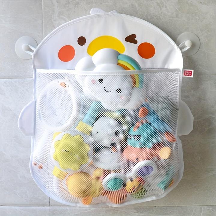 Image du produit Activity Board Sac de rangement en filet imperméable pour jouets de bain, jouets d'eau