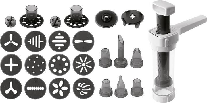 Dr. Oetker Garneer spuiten set (Deegpers, Garneerspuit, 3672 ml)