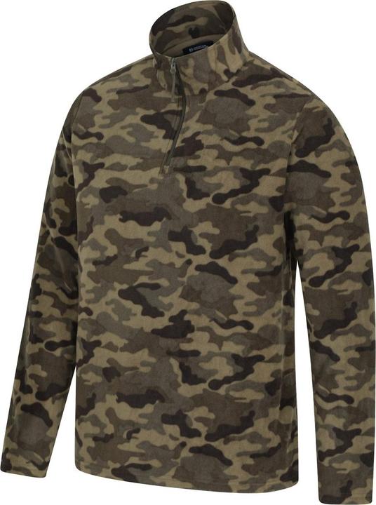 Immagine prodotto Mountain Warehouse Camber II Camo - Top in pile con mezza zip (XS)