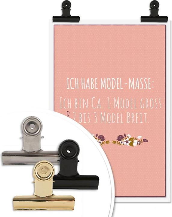 Produktbild Trenddeko Ich habe Modelmasse... (70 x 100 cm)