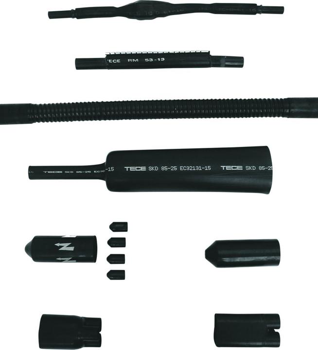 Produktbild Cimco Verbindungs-Schrumpfmuffen für Pressverbinder oder Schraubverbinder 1kV 6-25 (1 x)