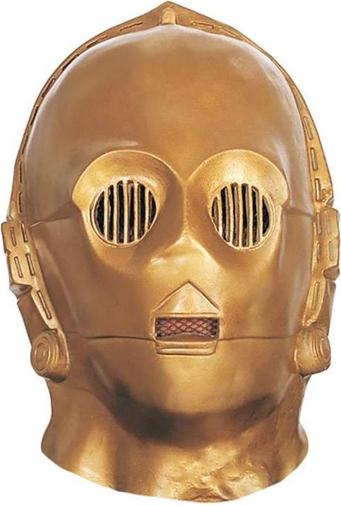 Rubies Star Wars Vinyl-Maske C-3PO