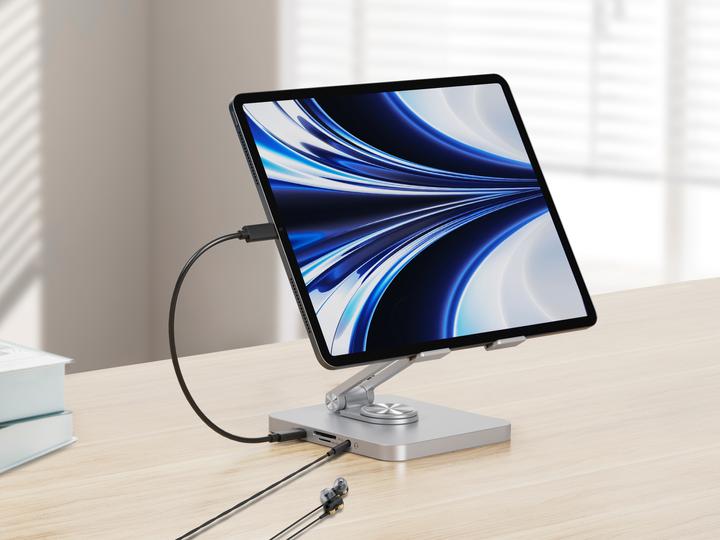 Immagine prodotto Conceptronic Supporto per tablet con docking station 8-in-1 si