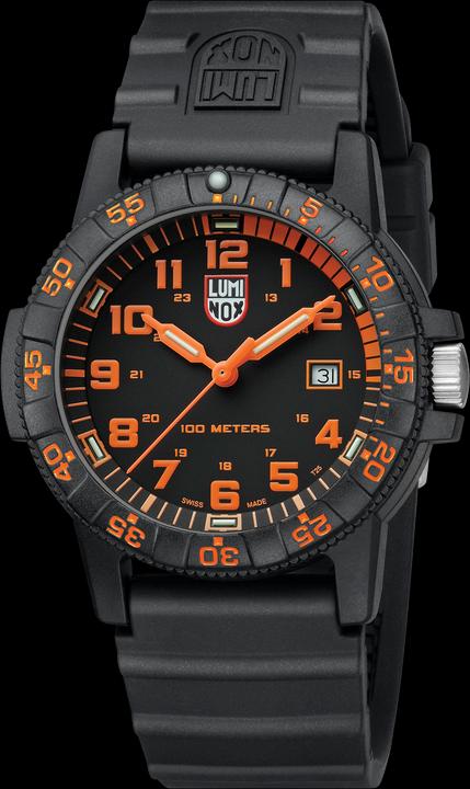Schwarz, Orange