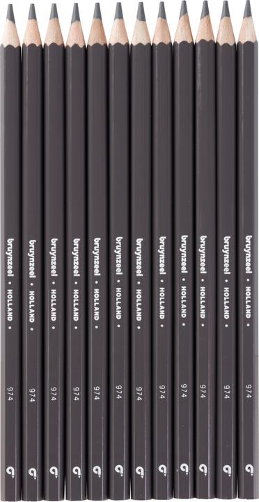 Actual product image Bruynzeel Colored pencil Colorexpress (Dark grey)
