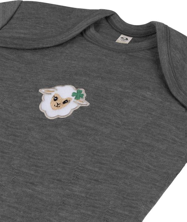 Actual product image Normani Set of 3 baby merino bodysuit short sleeves "Tauranga" - 9299 (62)