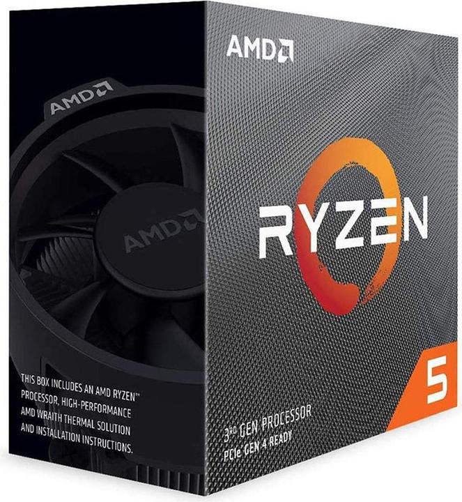 Productafbeelding AMD CPU Ryzen 5 3500 3.60 GHz AM4 BOX 100-1000050BOX kleinhandel (AM4, 3.60 GHz, 6 -Core)