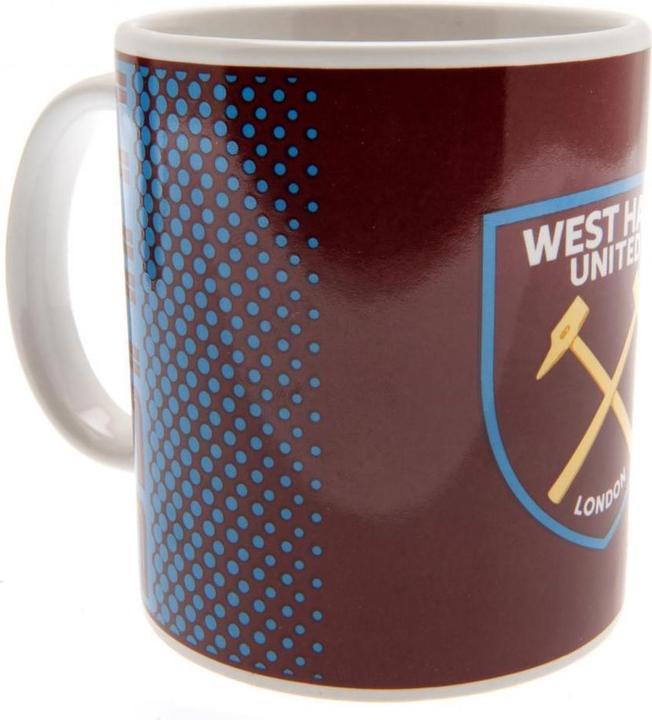 Actual product image West Ham United FC Coffee mug with colour gradient (315 ml, 1 x)