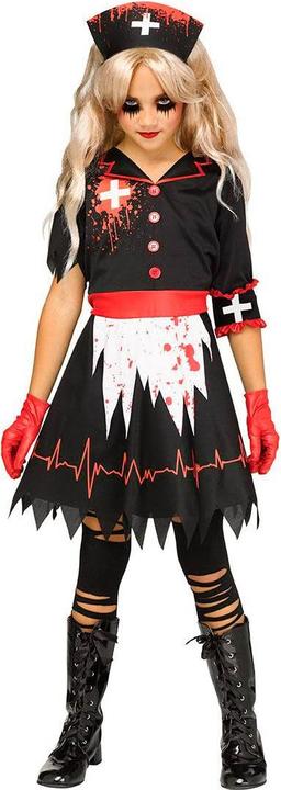 Produktbild Fun World Division Kranke Schwester Kostüm für Mädchen - Halloween (164, 170)