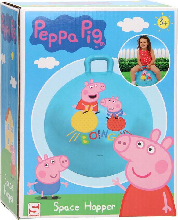 Actual product image Sambro Bouncy ball Peppa Pig Wutz